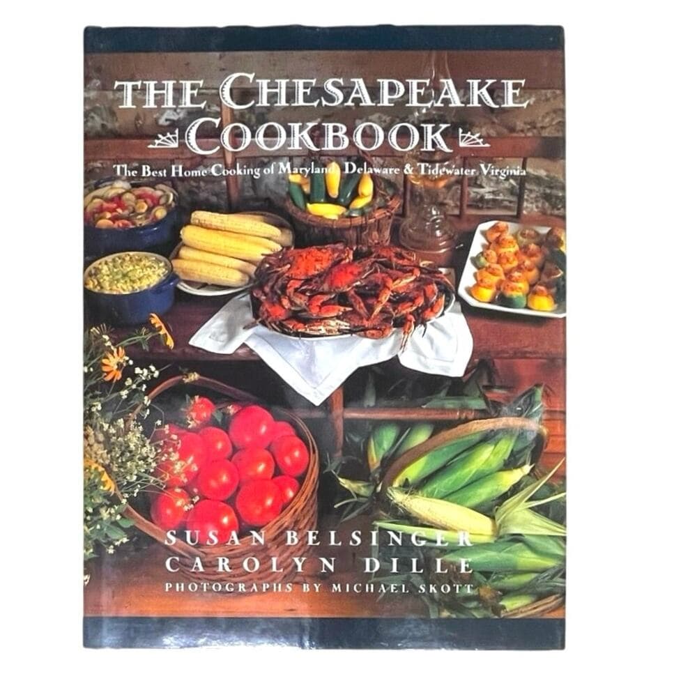 The Chesapeake Cookbook Susan Belsing Hardcover Book