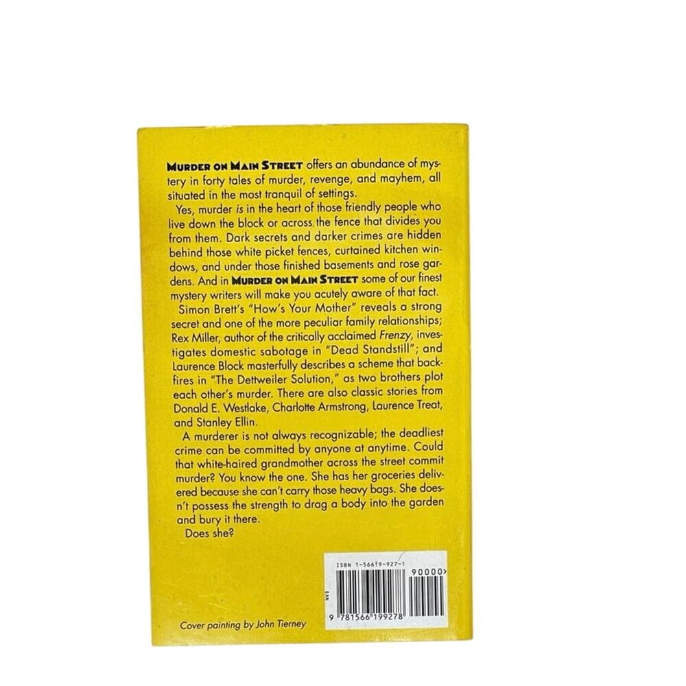 Murder On Main Street : 40 Tales of Small-Town Crime Paper book - Thumbnail 2