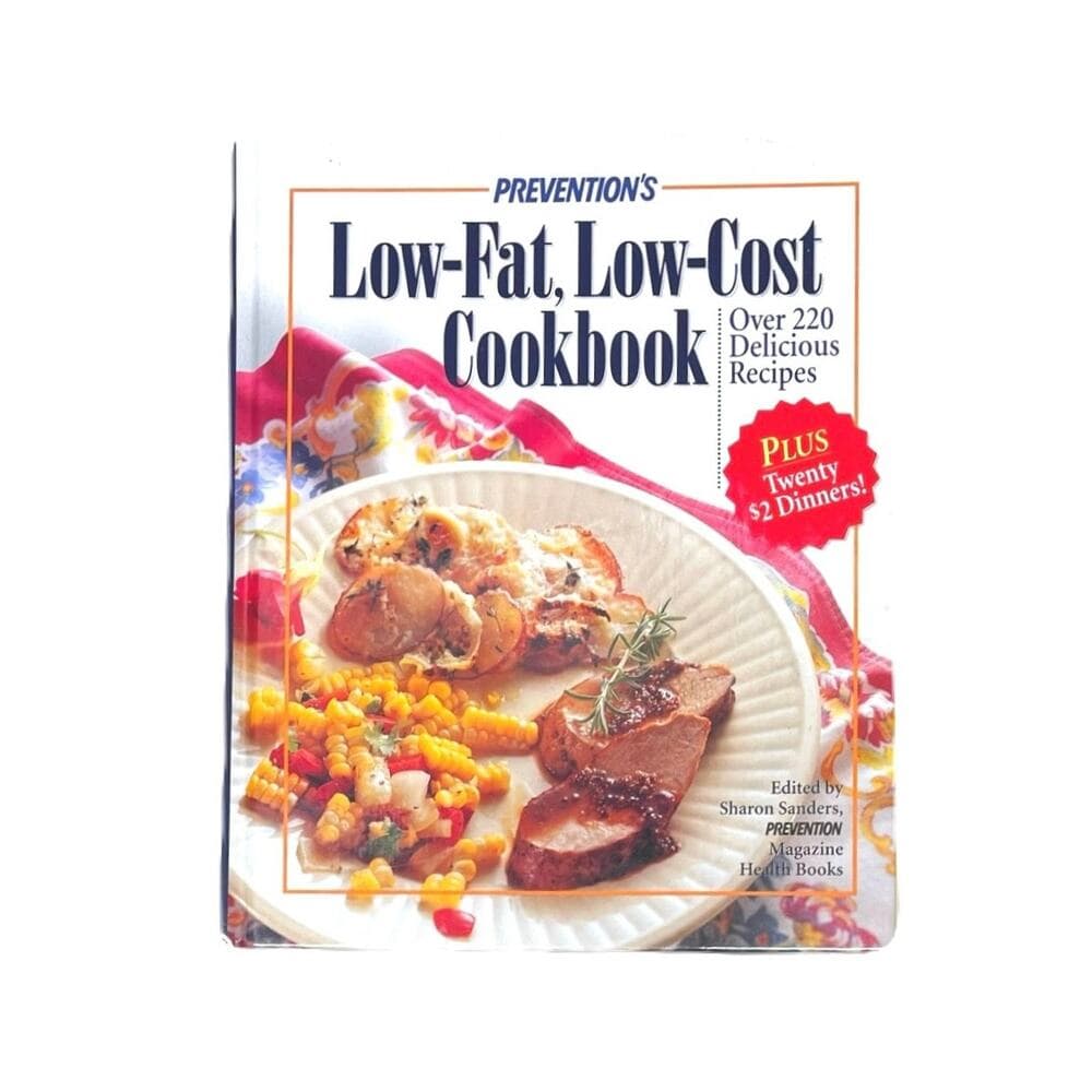 Preventions Low-Fat Low-Cost CookBook HardCover Book - Thumbnail 4