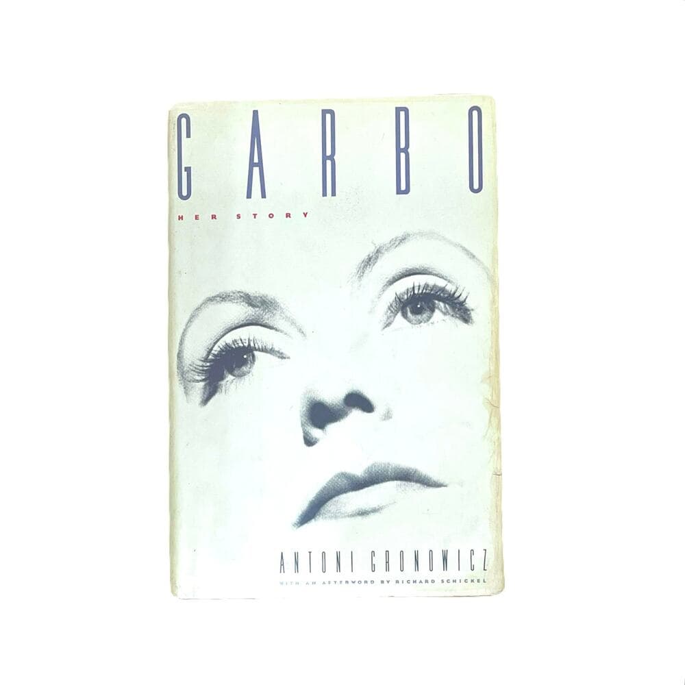 Garbo Her Story Antoni Gronowicz Hardcover Book