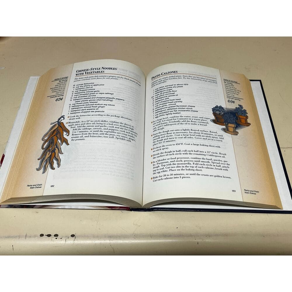 Preventions Low-Fat Low-Cost CookBook HardCover Book - Thumbnail 2
