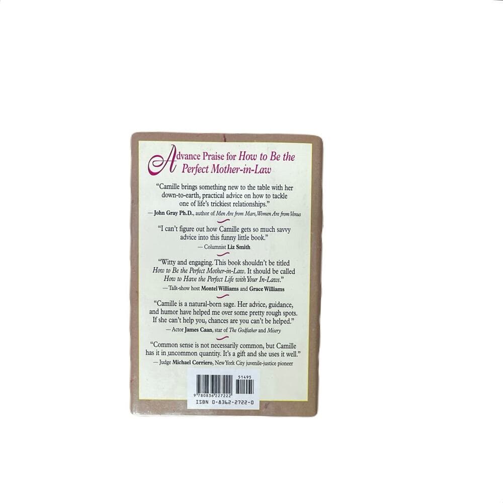 How to Be the Perfect Mother-In-Law HardCover Book