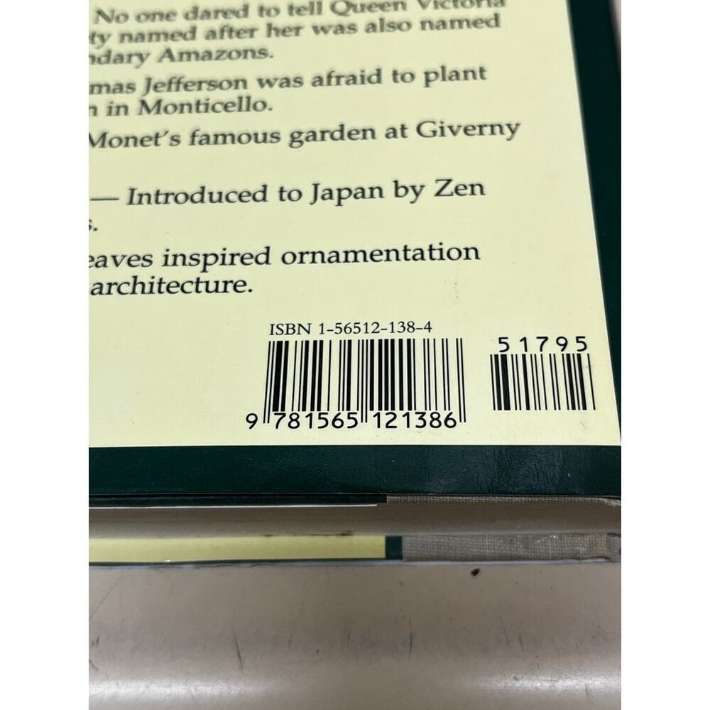 100 Flowers and How They Got Their Names Hardcover Book - Thumbnail 4