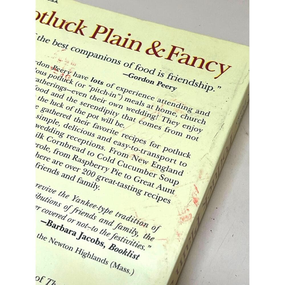 Potluck Plain & Fancy: Our Favorite Recipes from book - Thumbnail 2