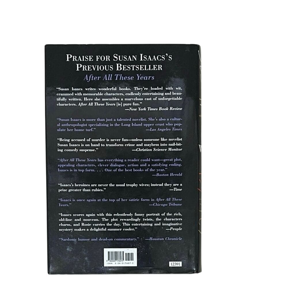 Lily White Susan Isaacs Hardcover Book - Thumbnail 2