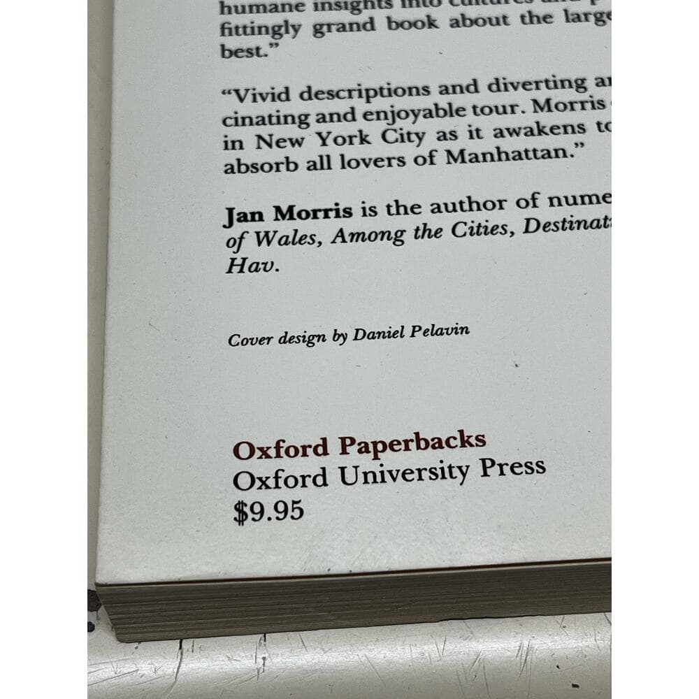 Manhattan 45 - Paperback By Morris, Jan - VERY GOOD - Thumbnail 3