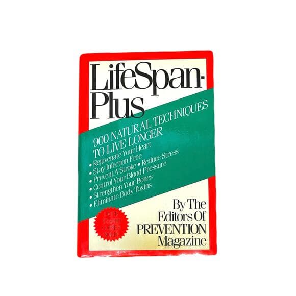 LifeSpan-Plus: 900 Techniques To Live Longer 1993,Hardcover book - Thumbnail 6