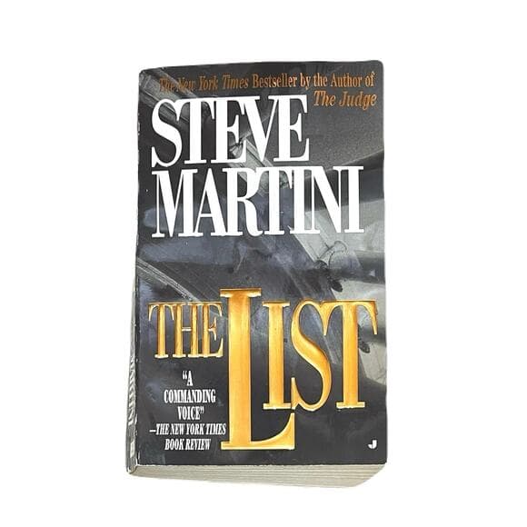 The List Steve Martini PaperBook - Thumbnail 4