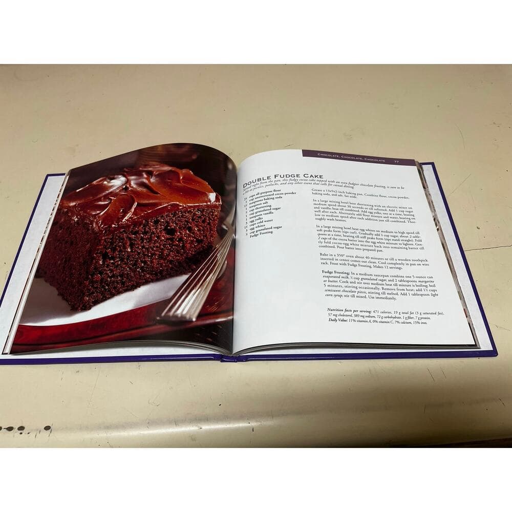 Vintage 1995 Better Homes And Gardens Cooking Cakes Cookbook Recipes Cook Book - Thumbnail 3