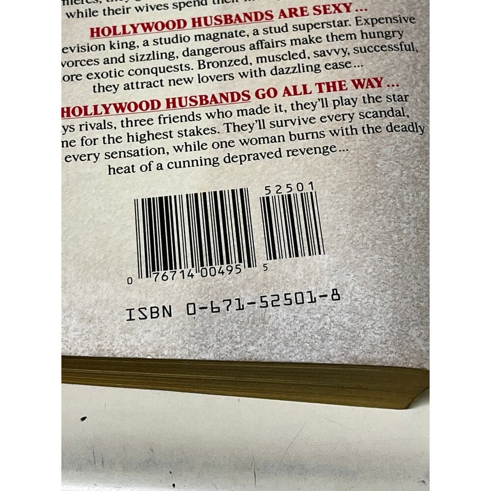 Hollywood Husbands Jackie Collins Paper Book - Thumbnail 4