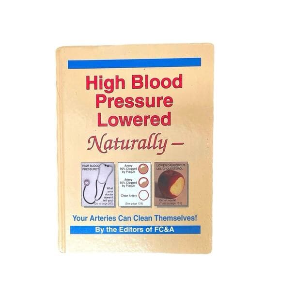 High Blood Pressure Lowered Naturally HardCover Book - Thumbnail 5