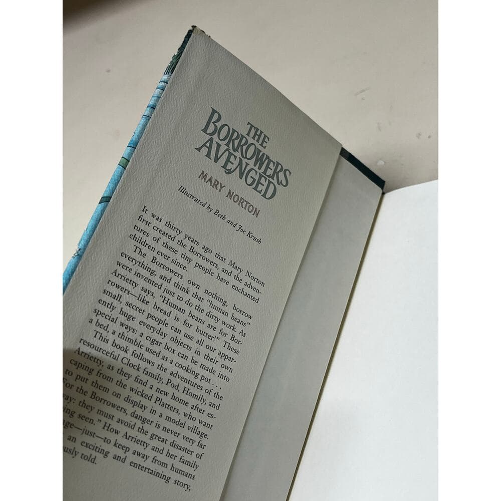 The Borrowers Avenged book 2 Out Of 5 Hardcover Book - Thumbnail 4