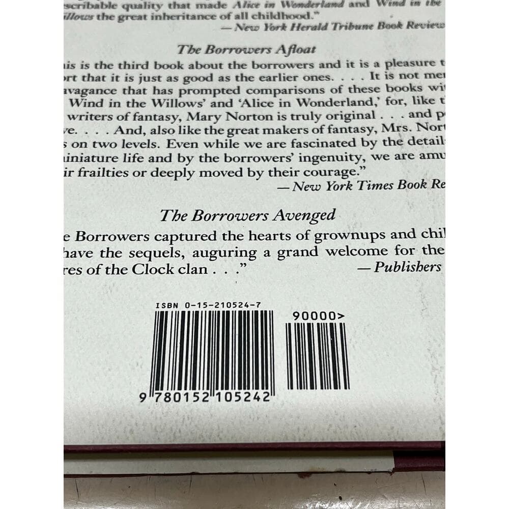 The Borrowers Afield Book 3 Out Of 5 Mary Norton - Thumbnail 3