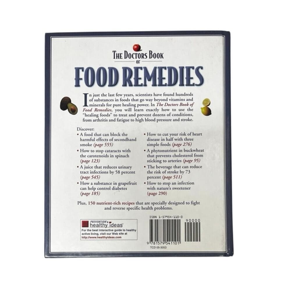 Doctor's Book of Food Remedies Hardcover - Thumbnail 2