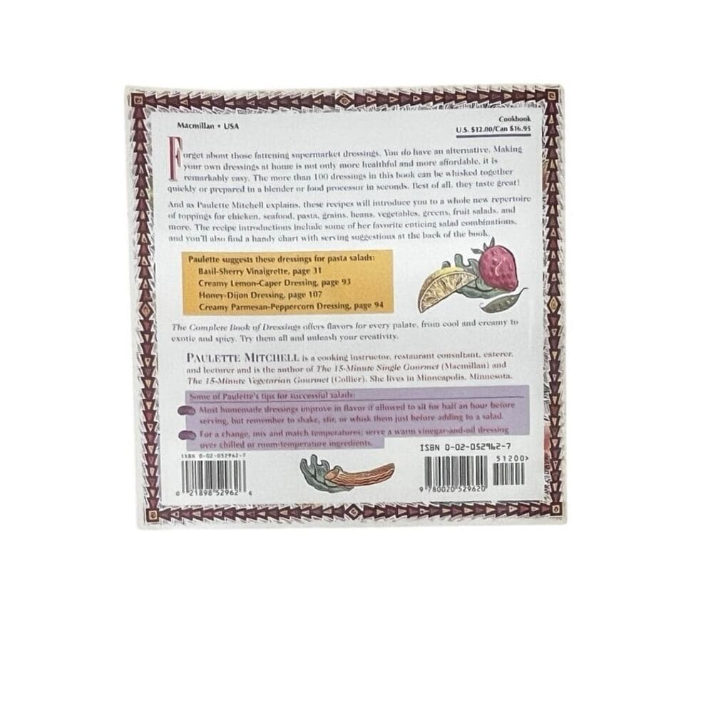 The Complete Book of Dressings PaperBook - Thumbnail 4
