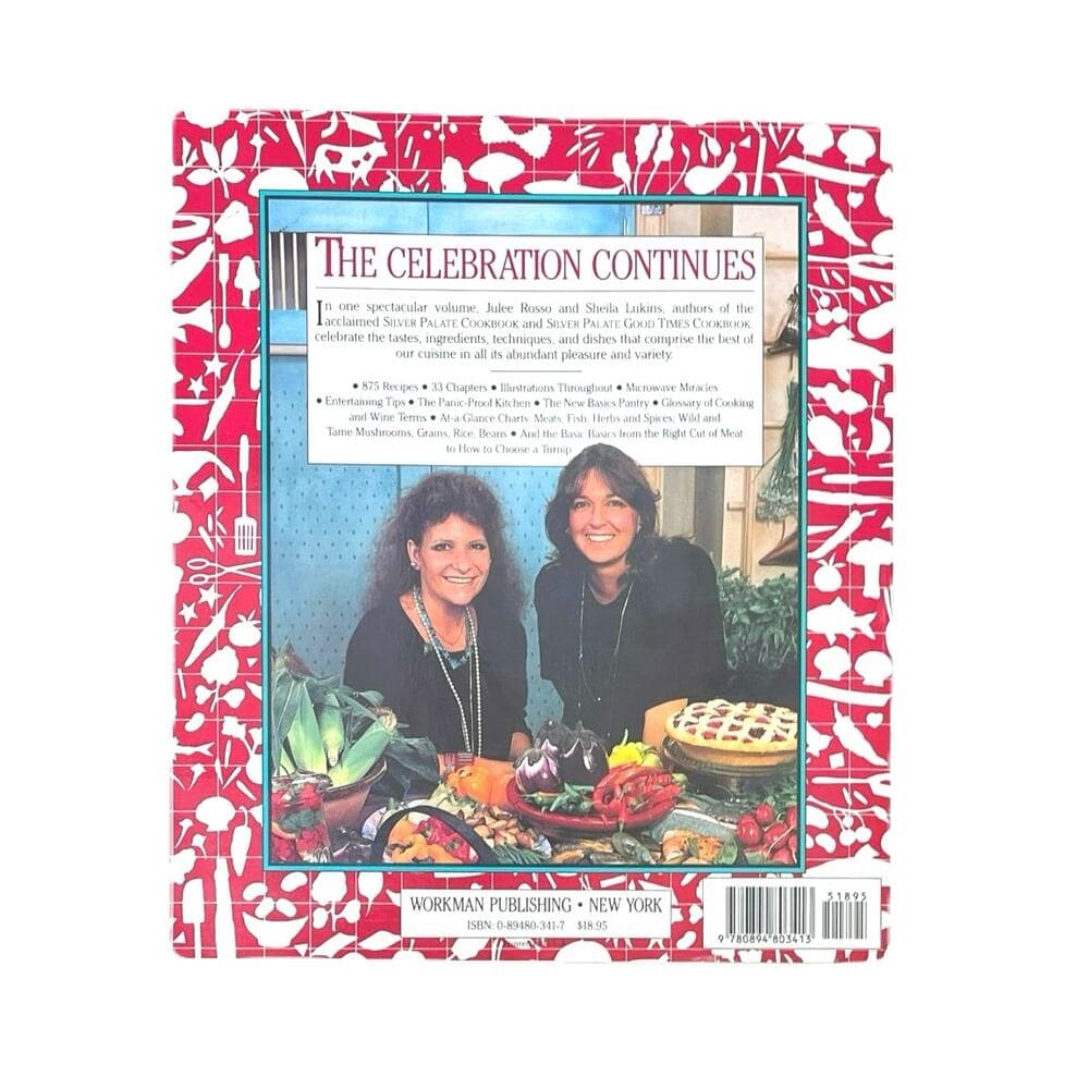 The New Basics Cookbook Julee Rosso & Sheila Lukins Paperbook - Thumbnail 2