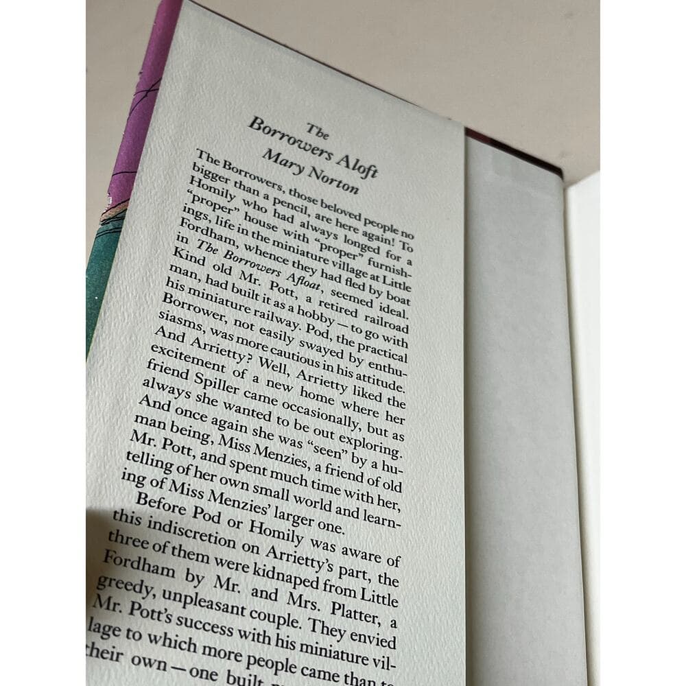 The Borrowers Afield Book 3 Out Of 5 Mary Norton - Thumbnail 4