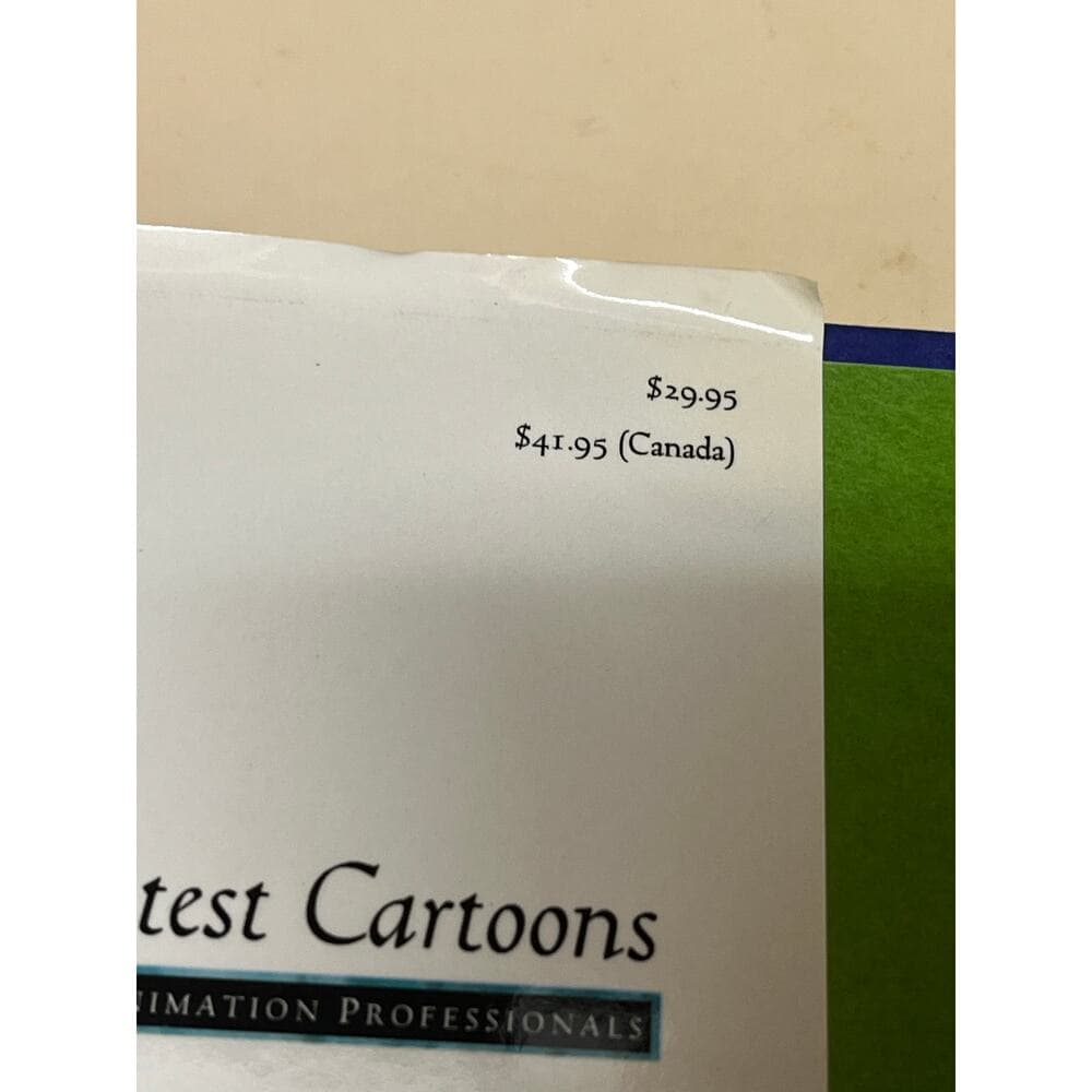 Vintage 1994 The 50 Greatest Cartoons Hardcover Book - Thumbnail 2