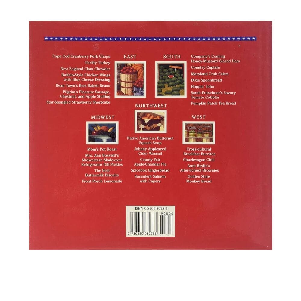 Charles Wysocki's Americana Cookbook Hardcover Book