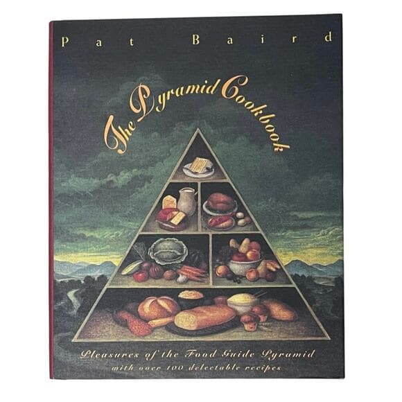 The Pyramid Cookbook: Pleasures of the Food Guide Pyramid Hardcover Book - Thumbnail 6