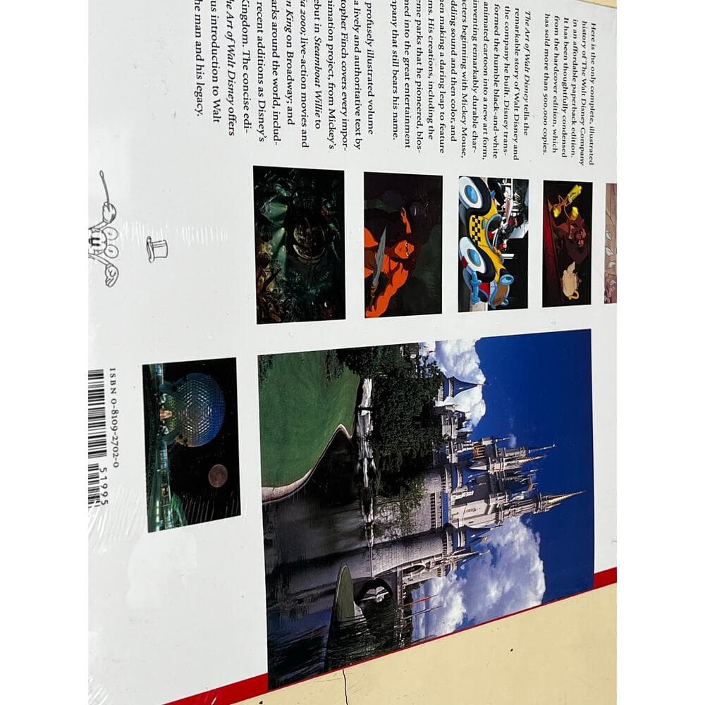 Art of Walt Disney: From Mickey Mouse to the Magic Kingdoms Brand New Hardcover - Thumbnail 3