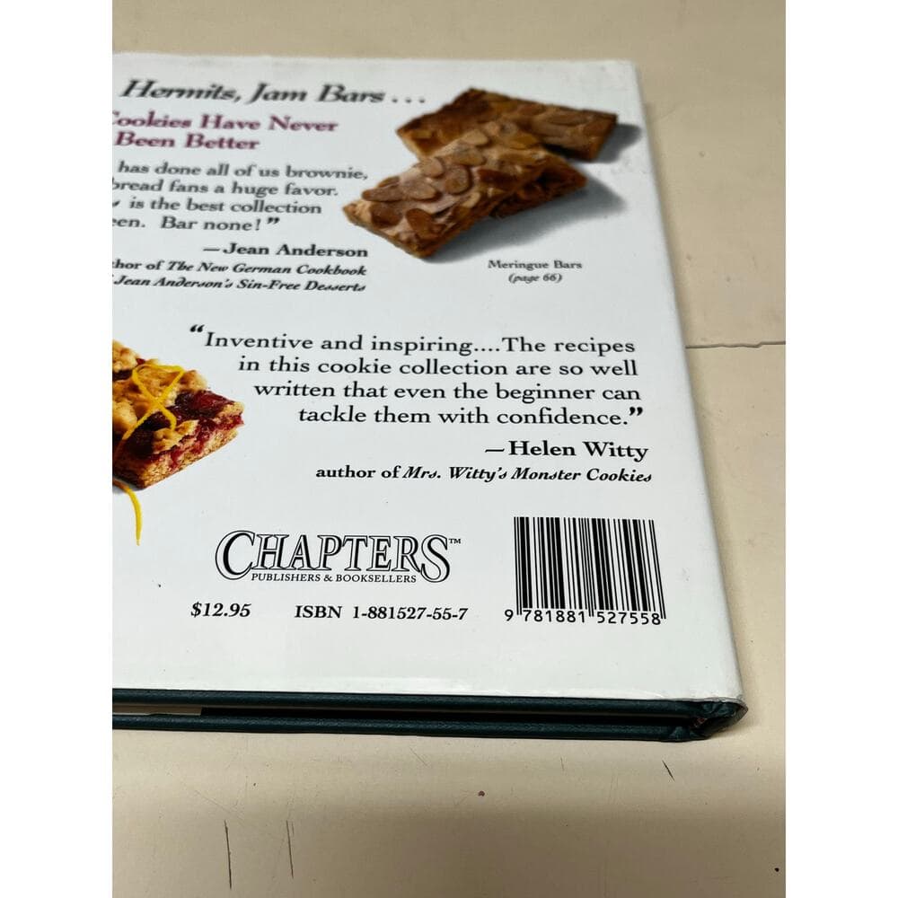 Bar Cookies A to Z Marie Simmons Hardcover Book - Thumbnail 3