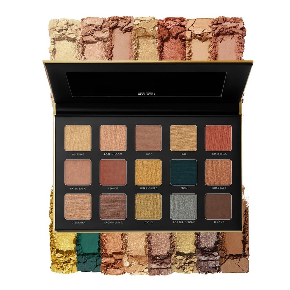 Milani Gilded Gold Eyeshadow Palette 0.3 Oz MULTI - Thumbnail 4