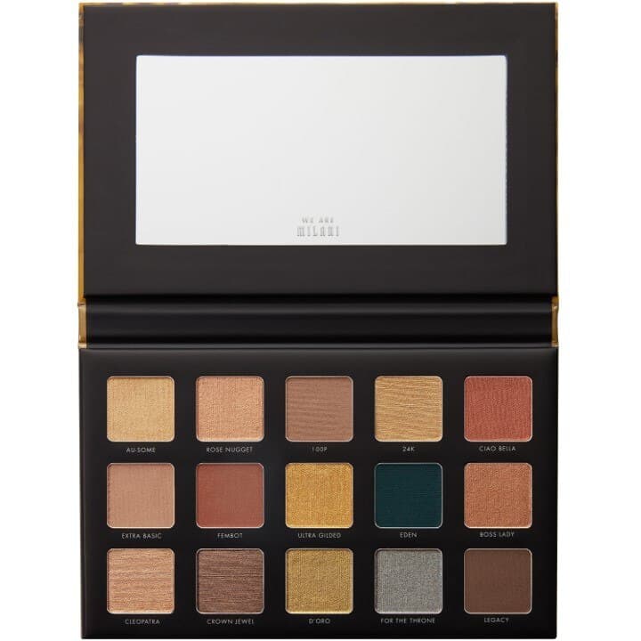Milani Gilded Gold Eyeshadow Palette 0.3 Oz MULTI - Thumbnail 5
