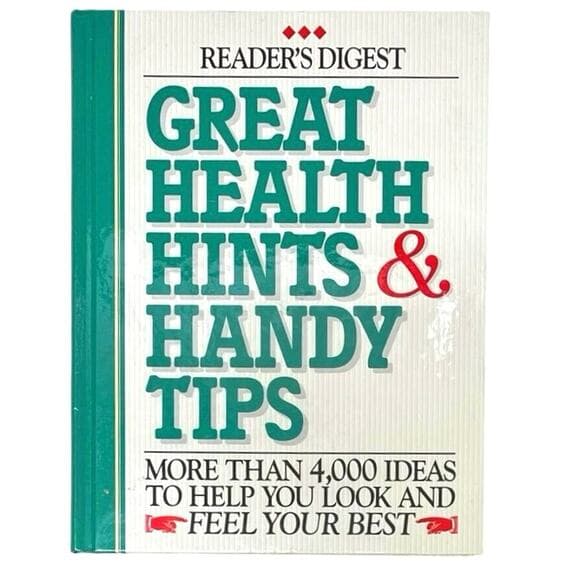 Great Health Hints and Handy Tips Hardcover Book - Thumbnail 6