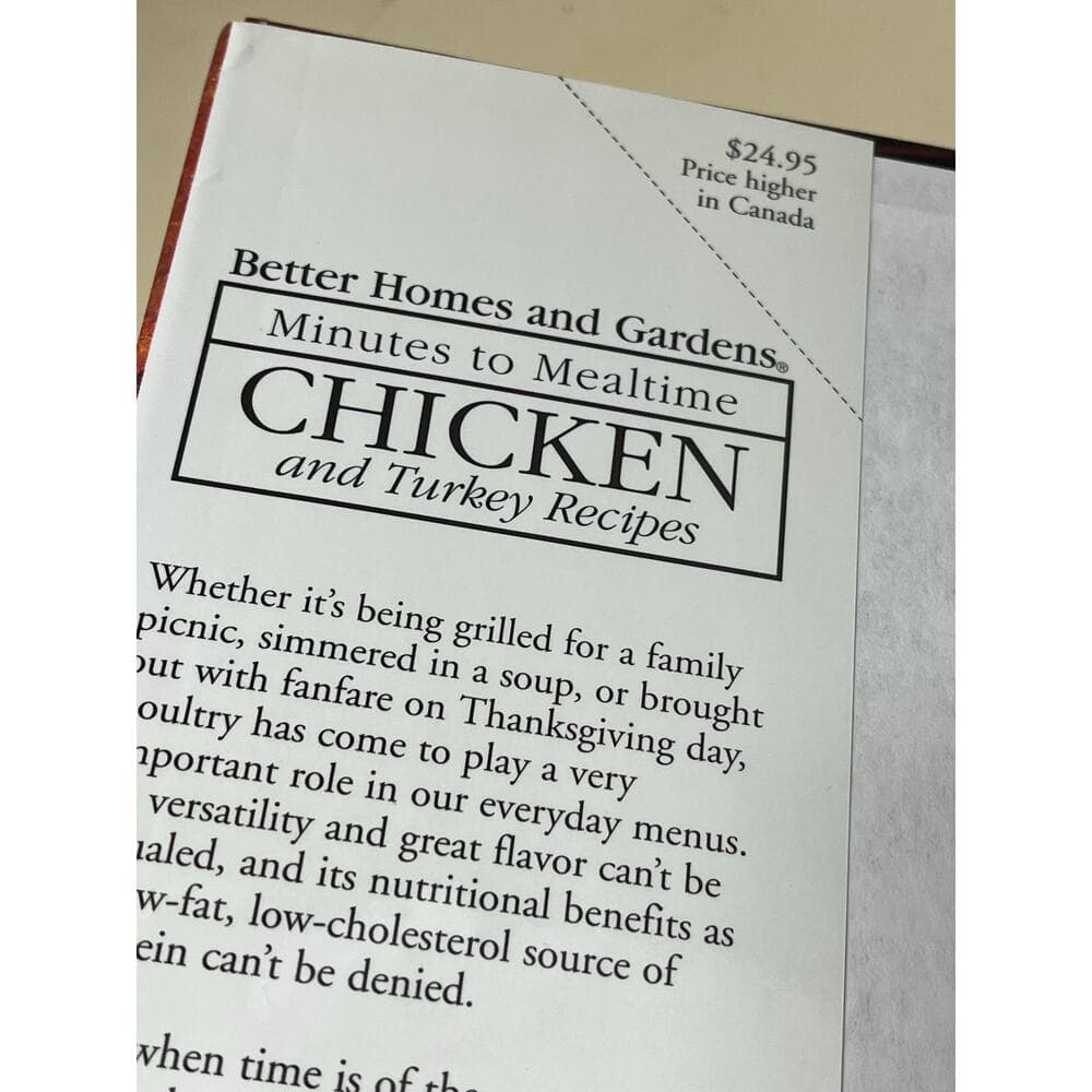 Better Homes and Gardens Minutes to Mealtime: Chicken and Turkey Recipes - Thumbnail 2