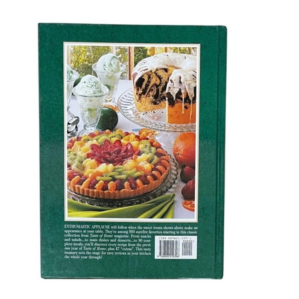 1999 Taste of Home Annual Recipes By Julie Schnittka Hardcover Book - Thumbnail 2