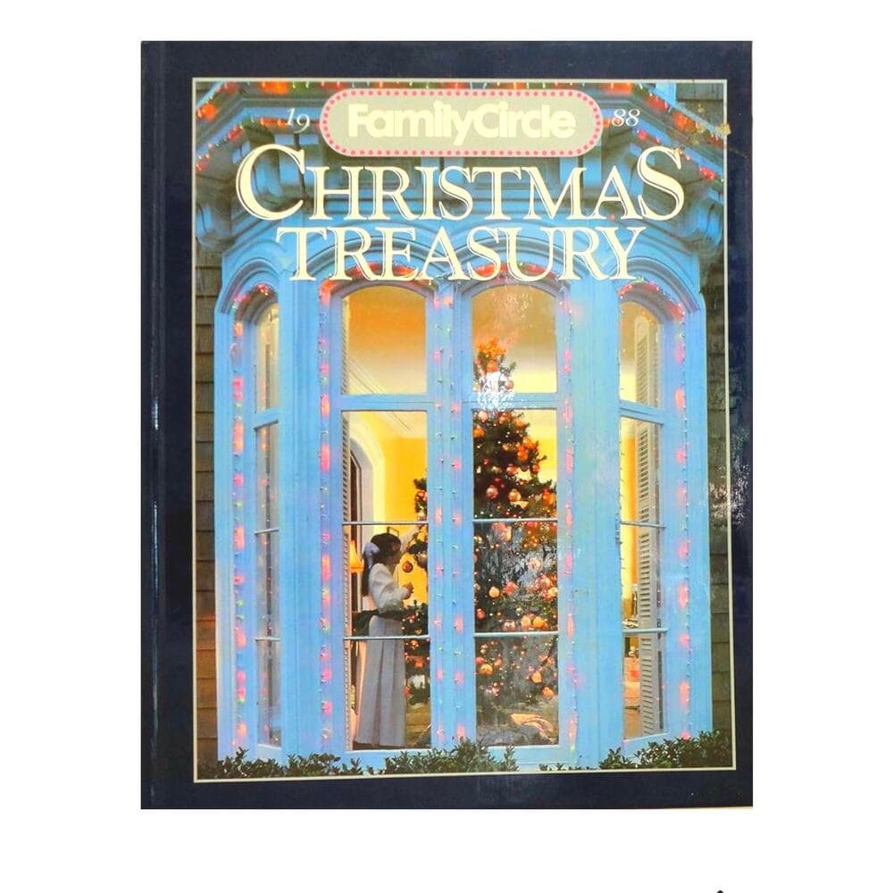 1988 Family Circle Christmas Treasury Hardcover Book - Thumbnail 6