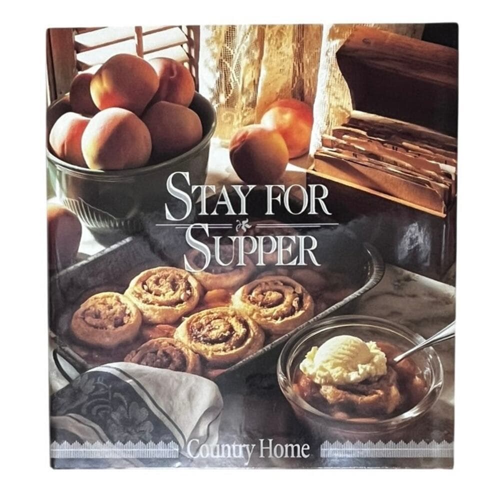 Stay For Supper Country Home Hardcover Books - Thumbnail 5