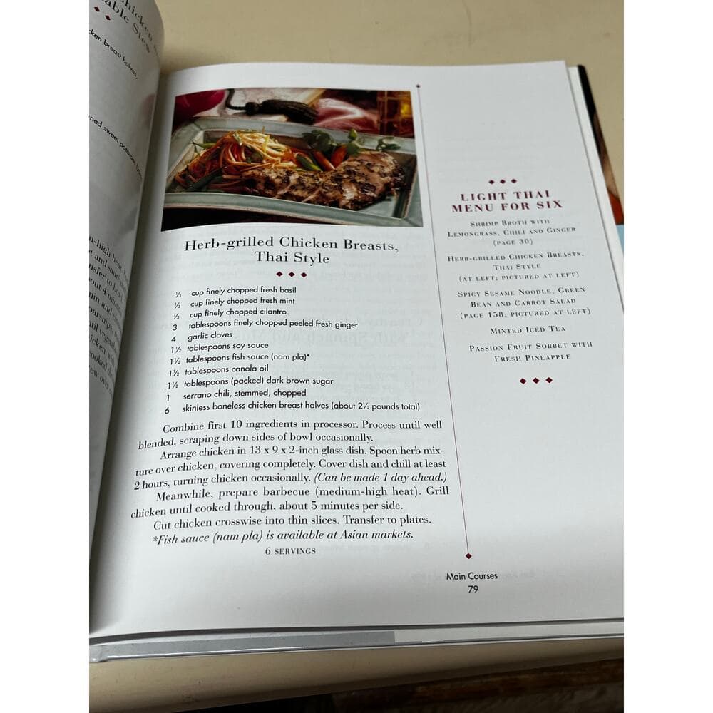 Vintage 1999, "The Flavors Of Bon Appetit 1999" Hardcover Book - Thumbnail 3