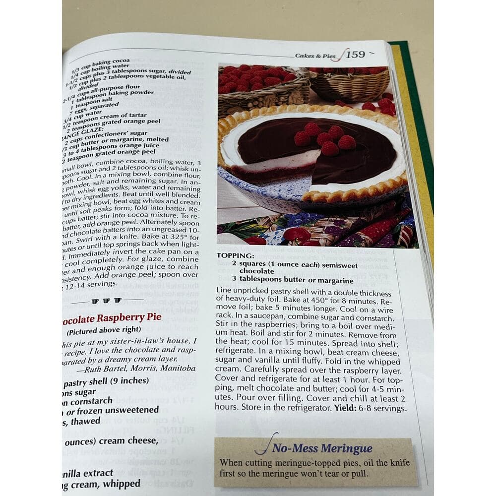 1999 Taste of Home Annual Recipes By Julie Schnittka Hardcover Book - Thumbnail 5