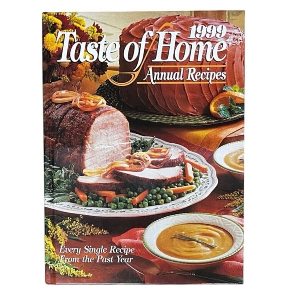 1999 Taste of Home Annual Recipes By Julie Schnittka Hardcover Book