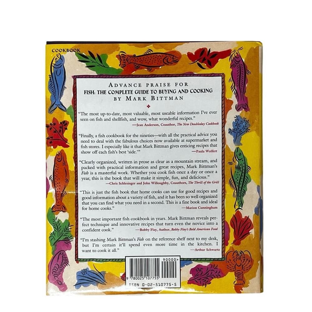 Fish: The Complete Guide to Buying and Cooking Hardcover Book - Thumbnail 3