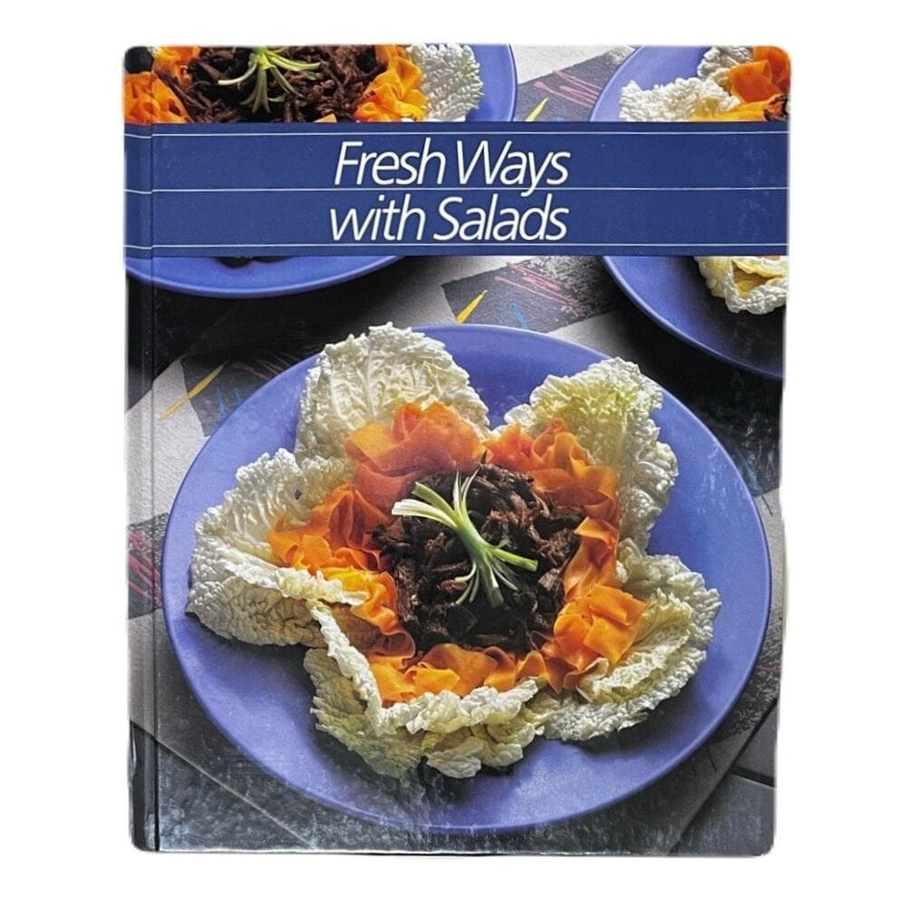 Fresh Ways With Salads Hardcover Book - Thumbnail 5