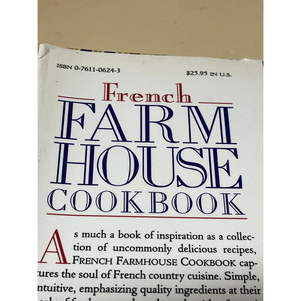 French Farmhouse Cookbook By Susan Herrmann Loomis Hardcover Book - Thumbnail 4