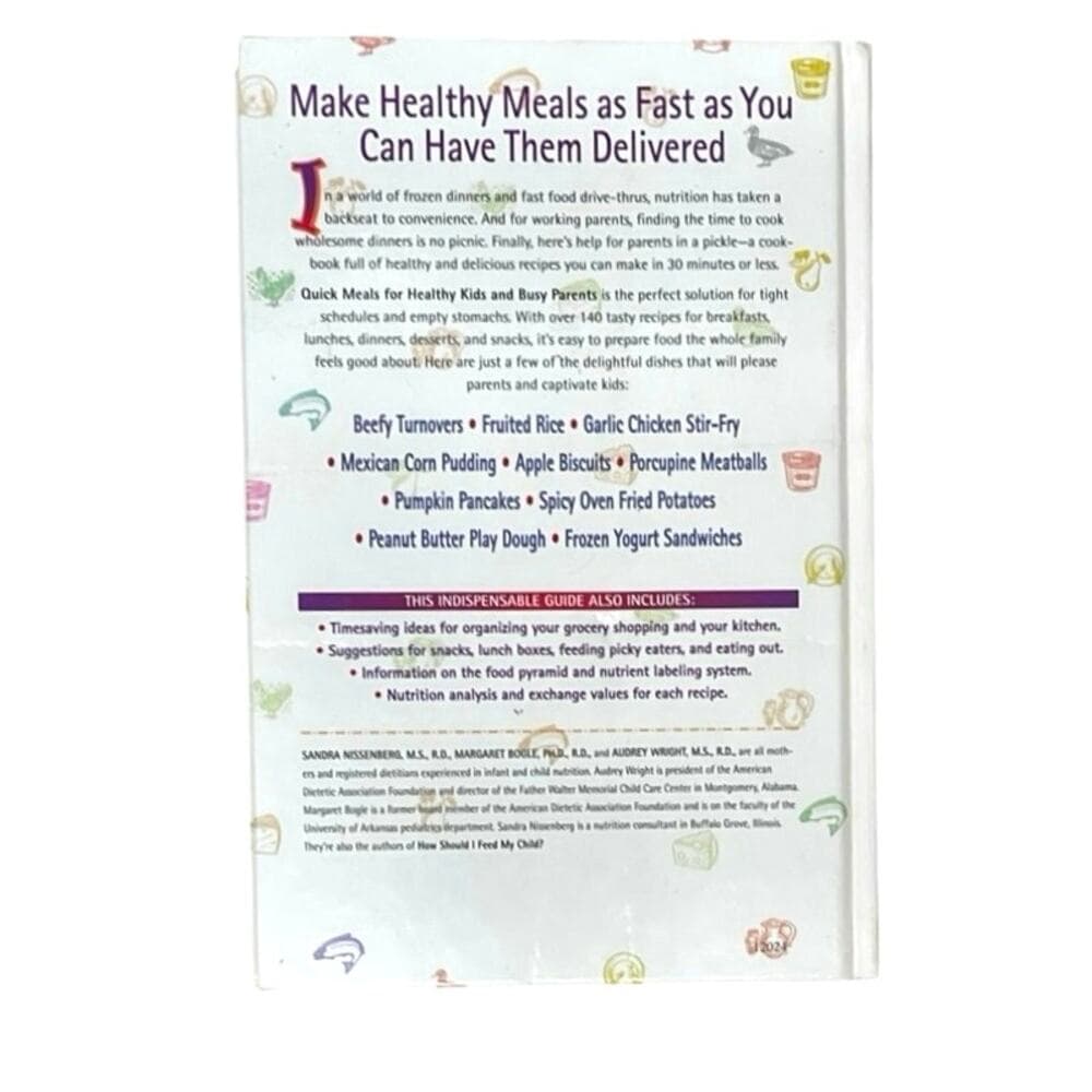 Quick Meals for Healthy Kids and Busy Parents: Wholesome Family Recipes book - Thumbnail 2