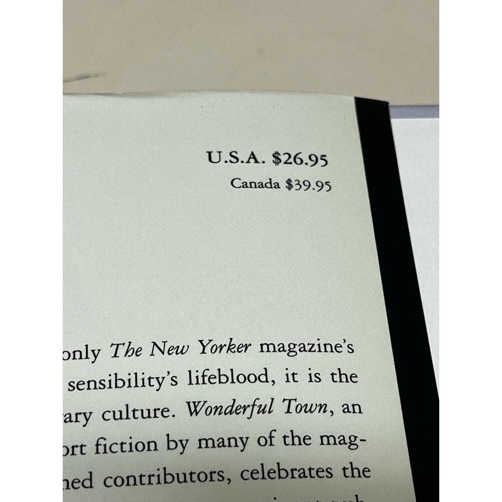Wonderful Town David Remnick Hardcover Book - Thumbnail 2