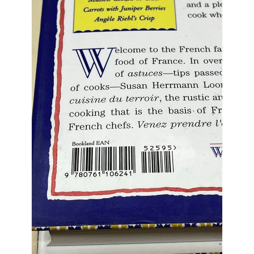 French Farmhouse Cookbook By Susan Herrmann Loomis Hardcover Book - Thumbnail 3