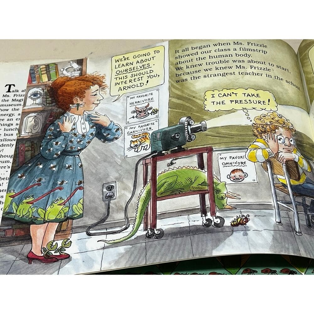 The Magic School Bus Inside the Human Body By Joanna Cole book - Thumbnail 4