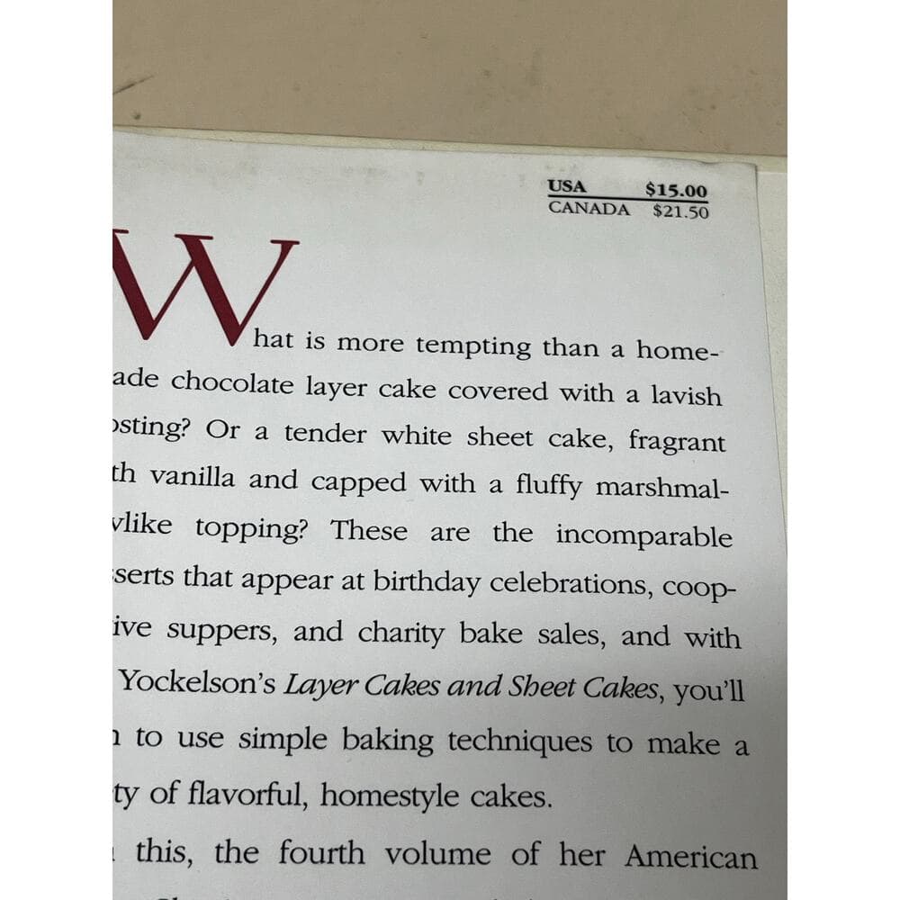Layer Cakes and Sheet Cakes (American Baking Classics) - Thumbnail 3