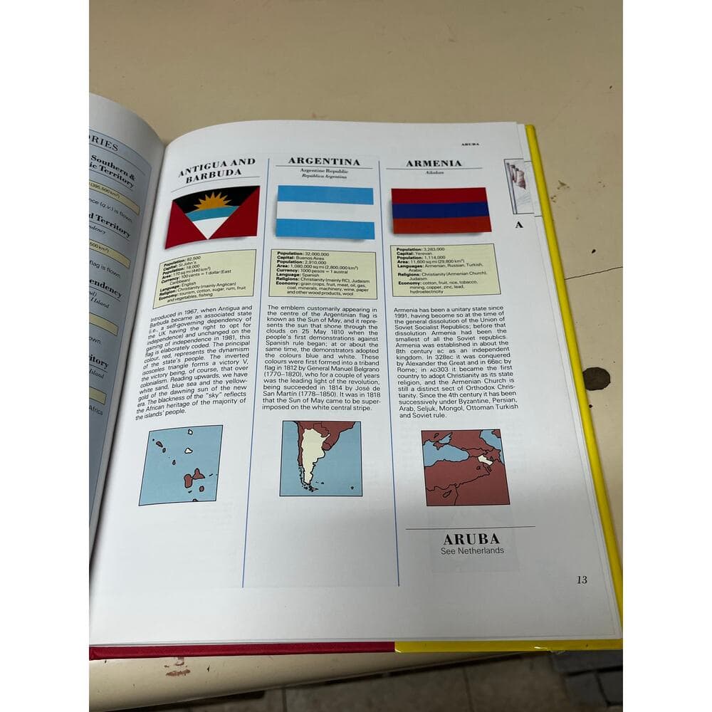 Flags of the World By Paul Barnett book - Thumbnail 3