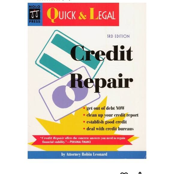 Credit Repair: Auick & Legal 3rd Edition - 1 April 1999 - Thumbnail 8