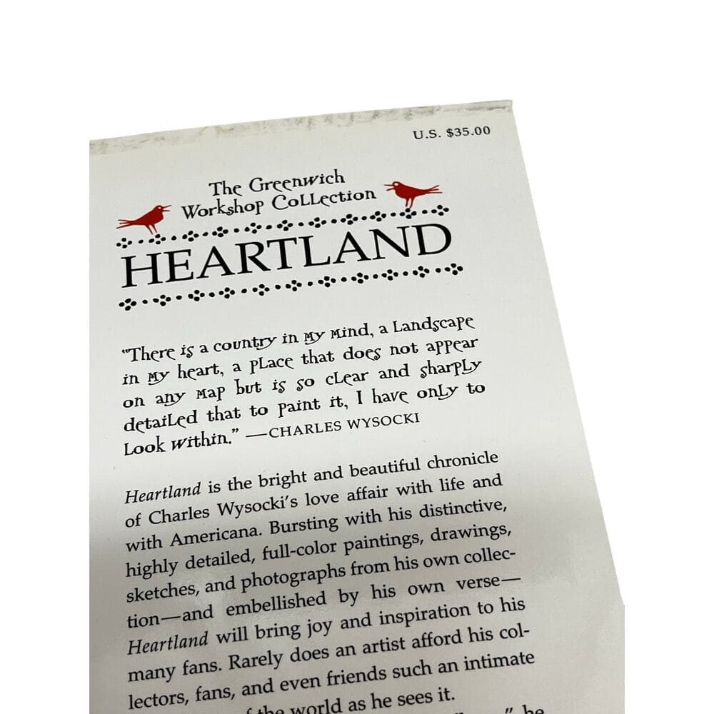 Heartland Charles Wysocki Hardcover Book - Thumbnail 3