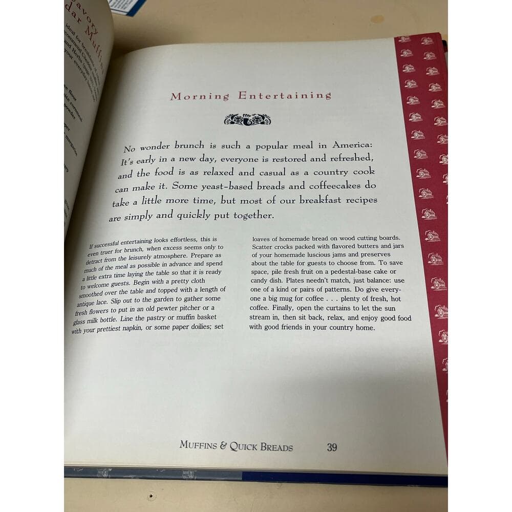 Pre-Owned Country Living Country Mornings Cookbook - Thumbnail 5