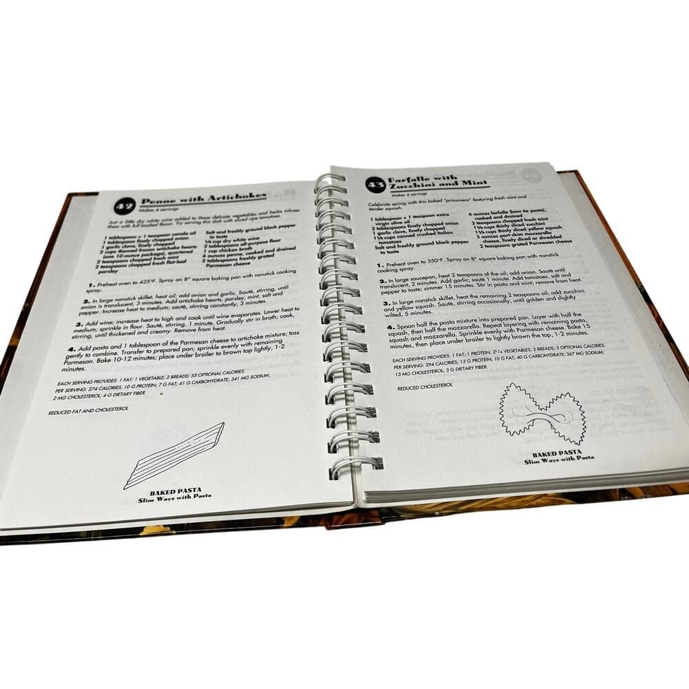 Weight Watchers Slim Ways With Pasta Hardcover Book - Thumbnail 3