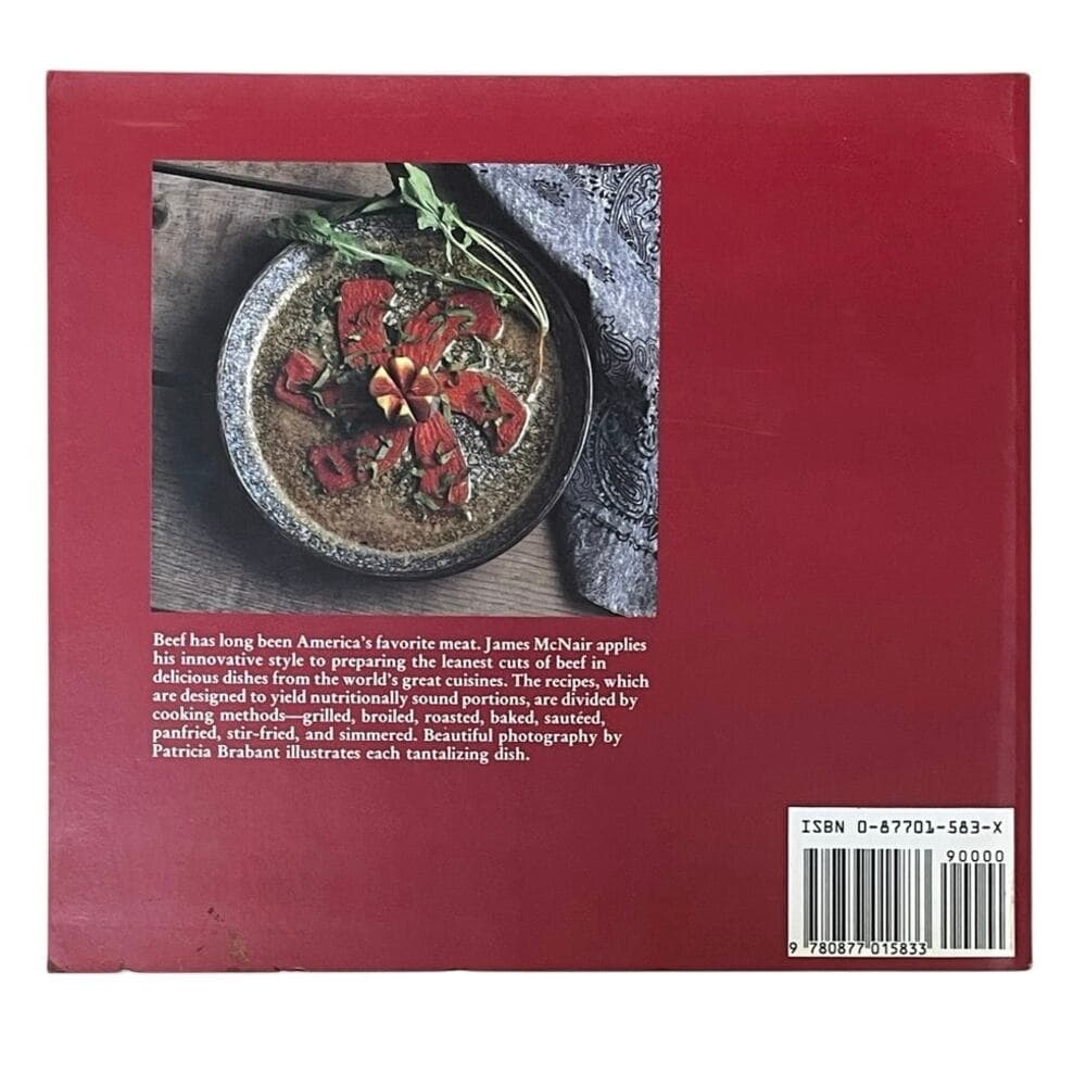 JAMES MCNAIR'S BEEF COOKBOOK SOFTCOVER